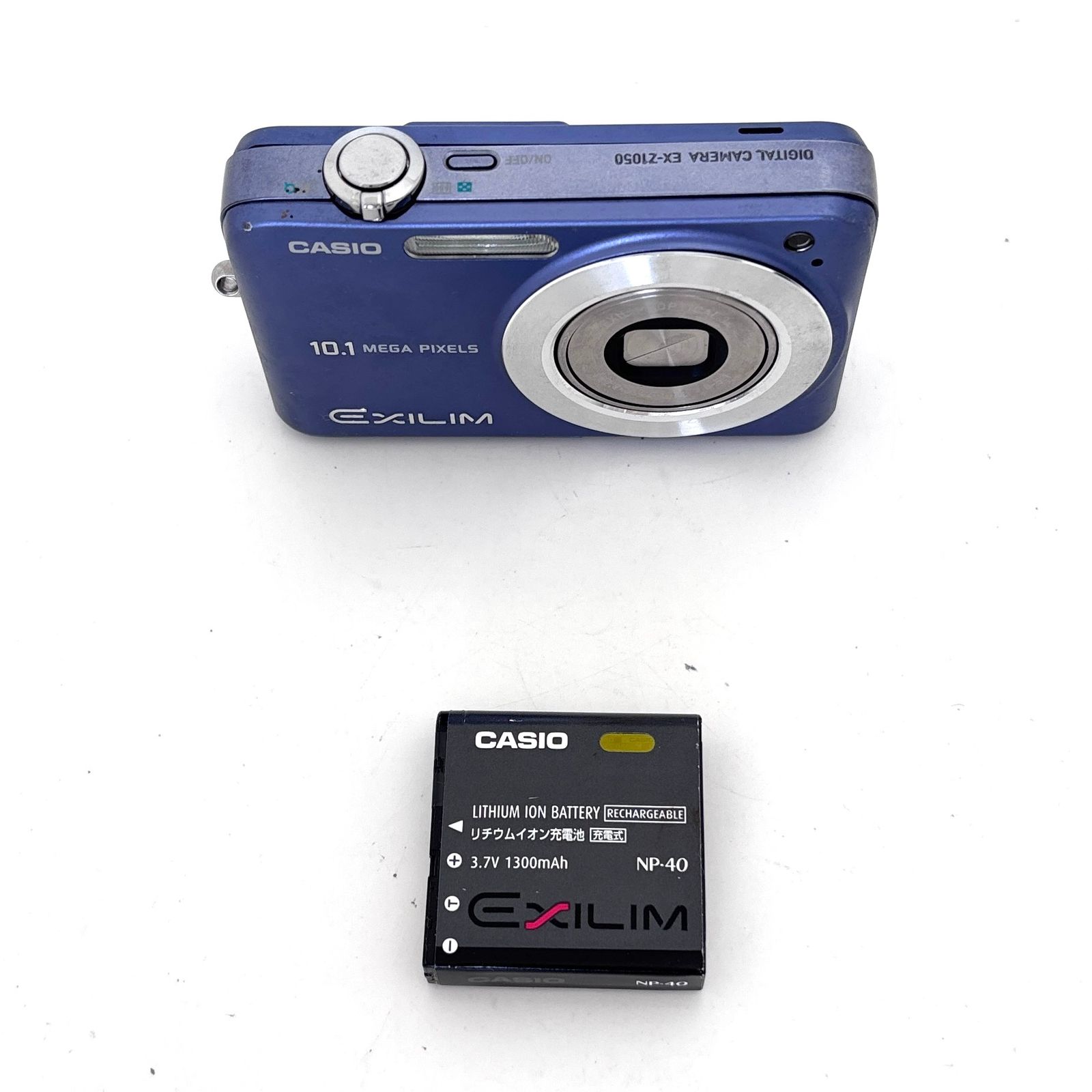 カシオ】CASIO EXILIM EX-Z1050 ネイビー デジタルカメラ #T365 - メルカリ