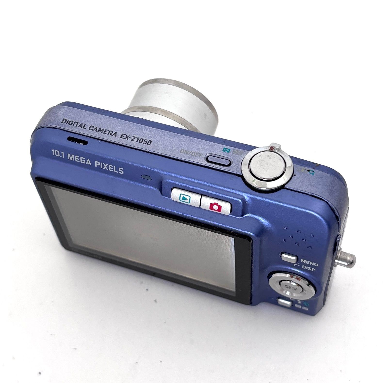 カシオ】CASIO EXILIM EX-Z1050 ネイビー デジタルカメラ #T365 - メルカリ