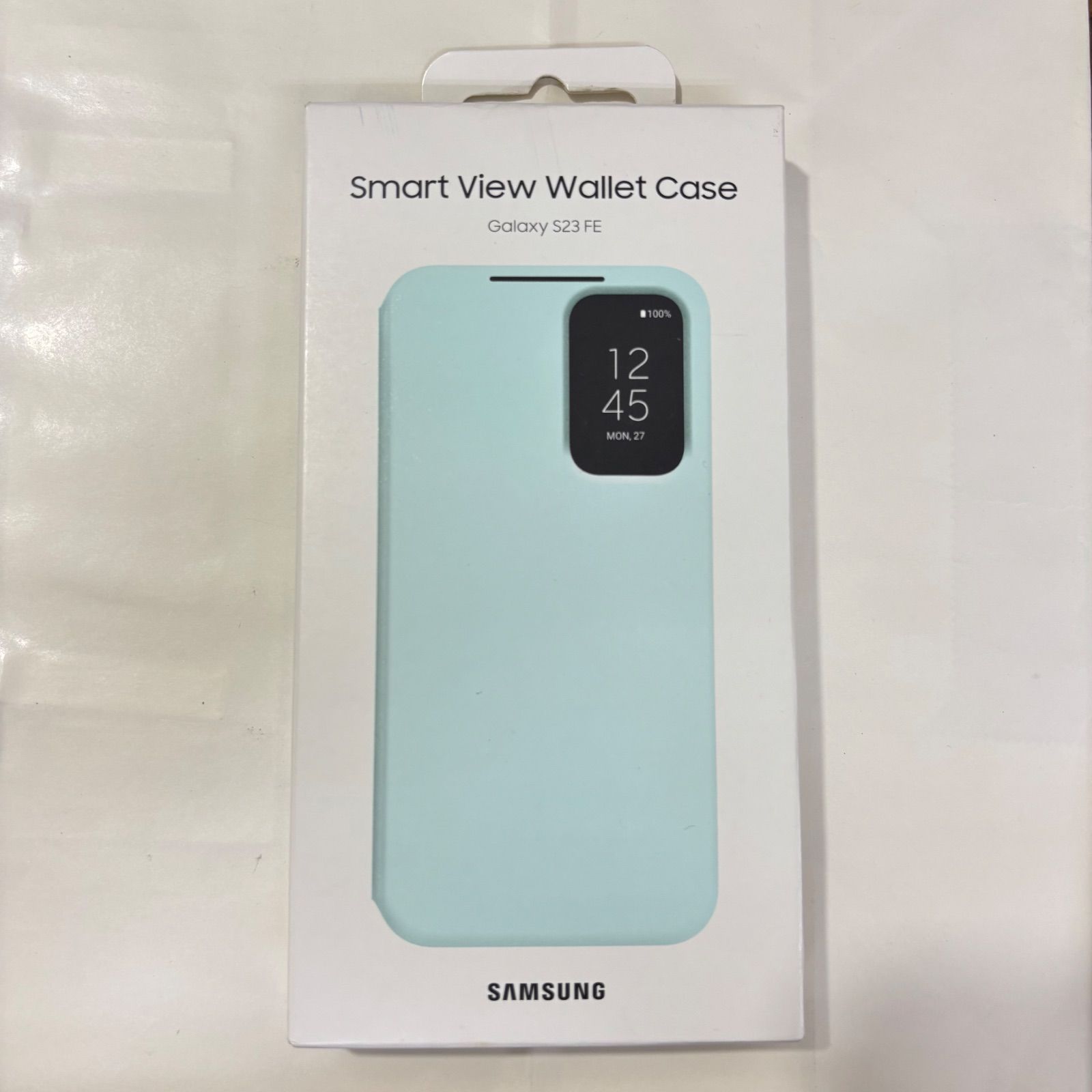 SAMSUNG Galaxy S23 FE Smart View Wallet Case ミント EFZS711M