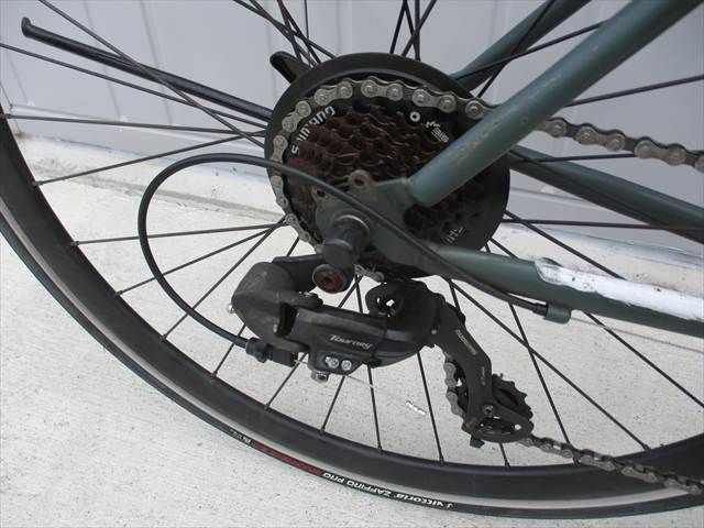 F211☆12800円☆整備済み 完成車発送 スポーツ中古自転車 バック 
