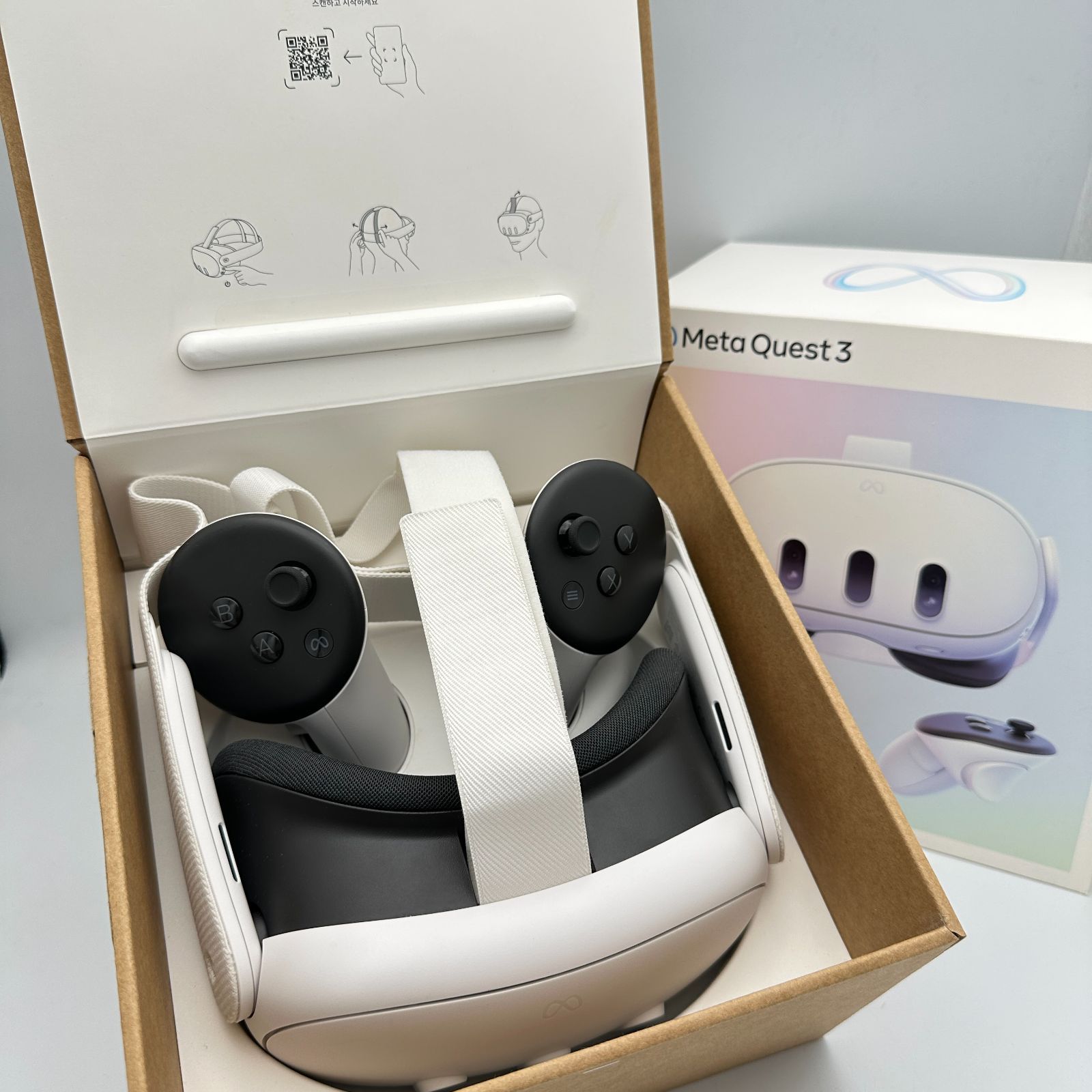 中古・美品】Meta Quest 3 128GB メタクエスト3 VRヘッドセット