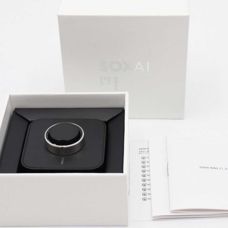 【美品】SOXAI RING 2 シルバー 18号 SOXAIRING2SL18 スマートリング ソクサイリング 本体