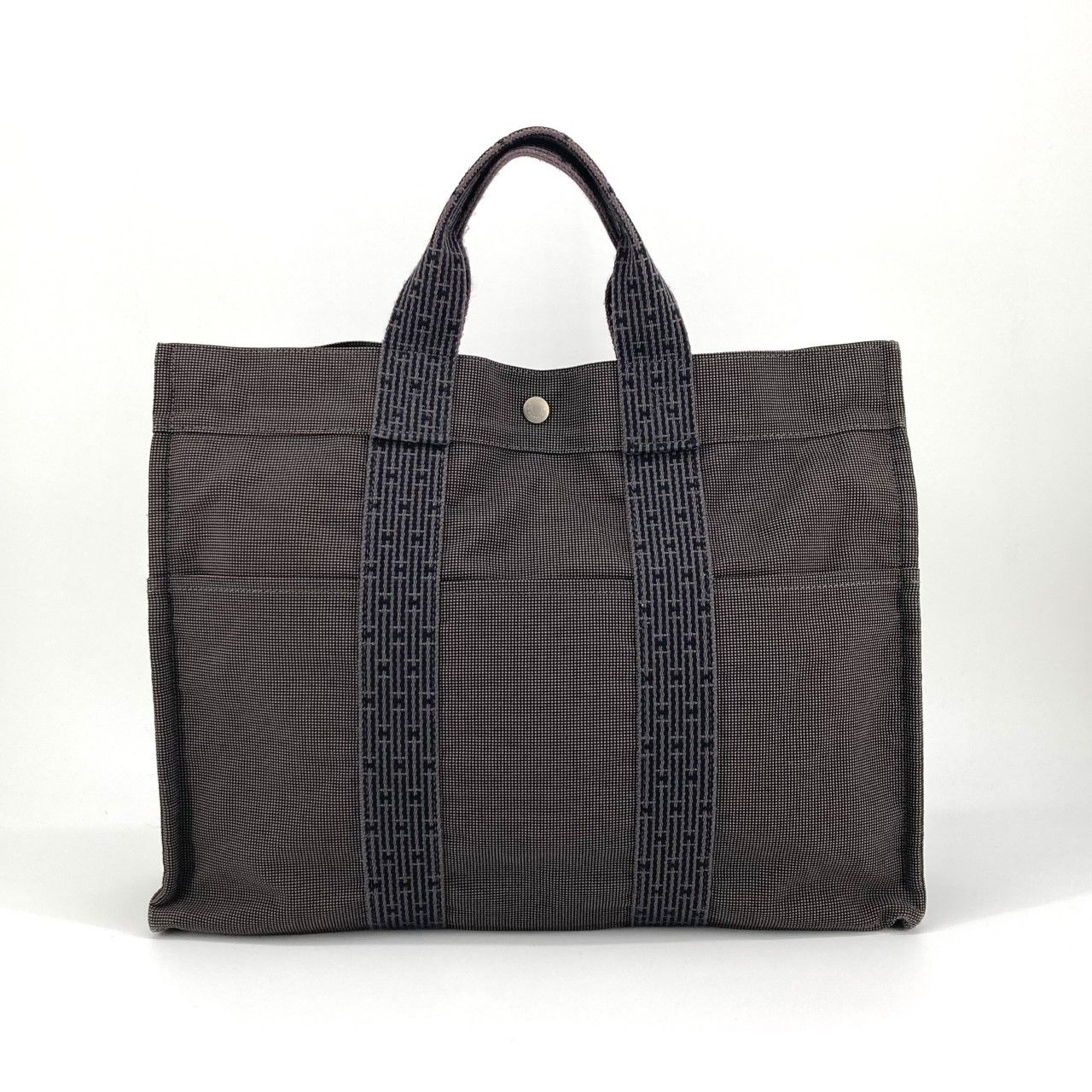 HERMES（エルメス） エールライントートMM ハンドバッグ グレー