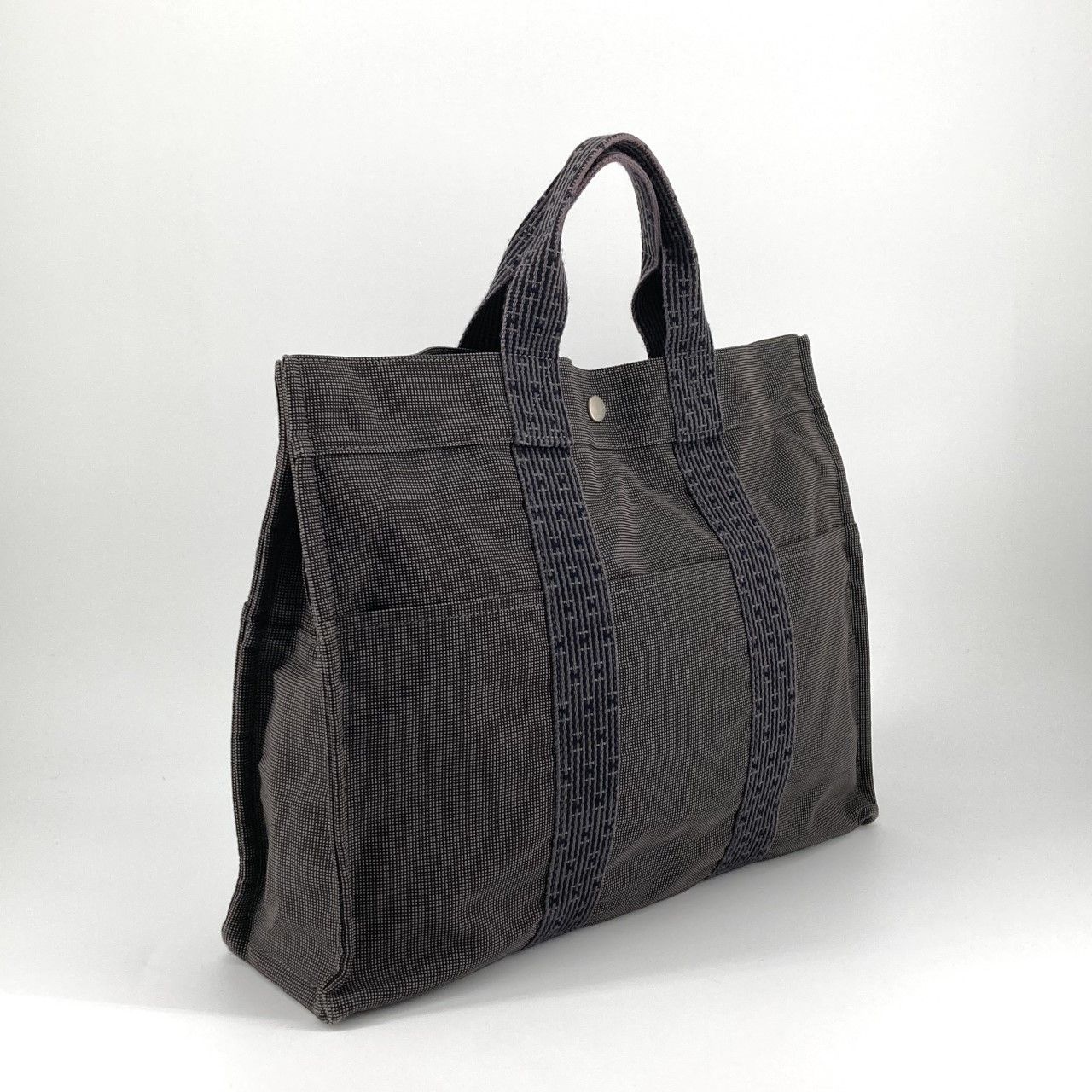 HERMES（エルメス） エールライントートMM ハンドバッグ グレー - メルカリ