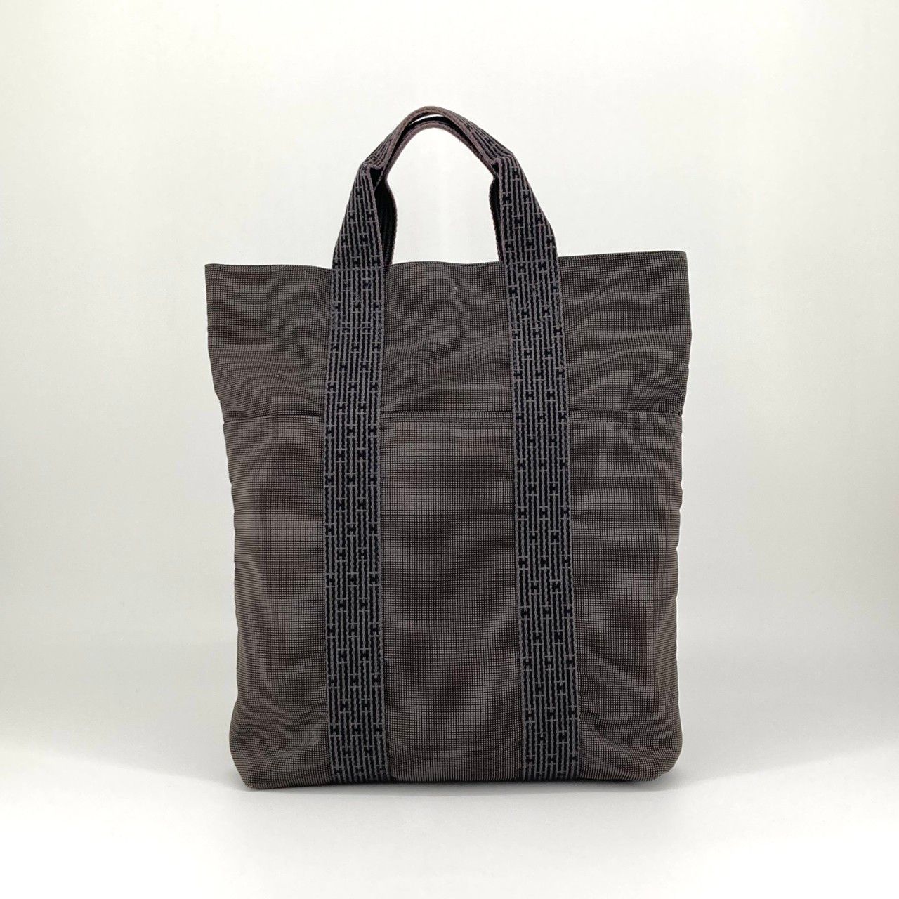 HERMES（エルメス） エールラインカバス トートバッグ グレー - メルカリ
