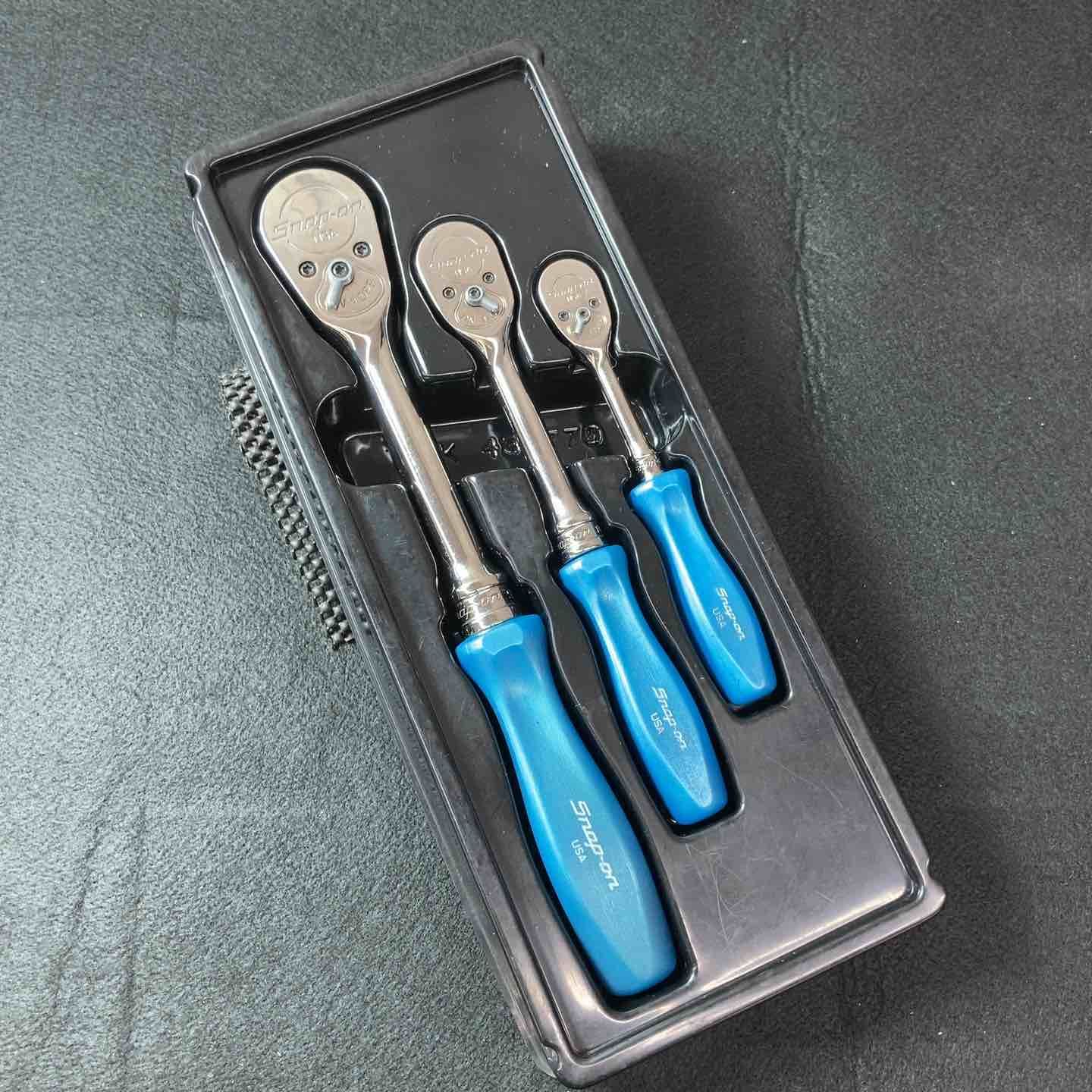 【中古美品】 Snap-on(スナップオン) S836 F836 TML836 ブルーハンドル セット 未使用長期保管品 【東大和店】