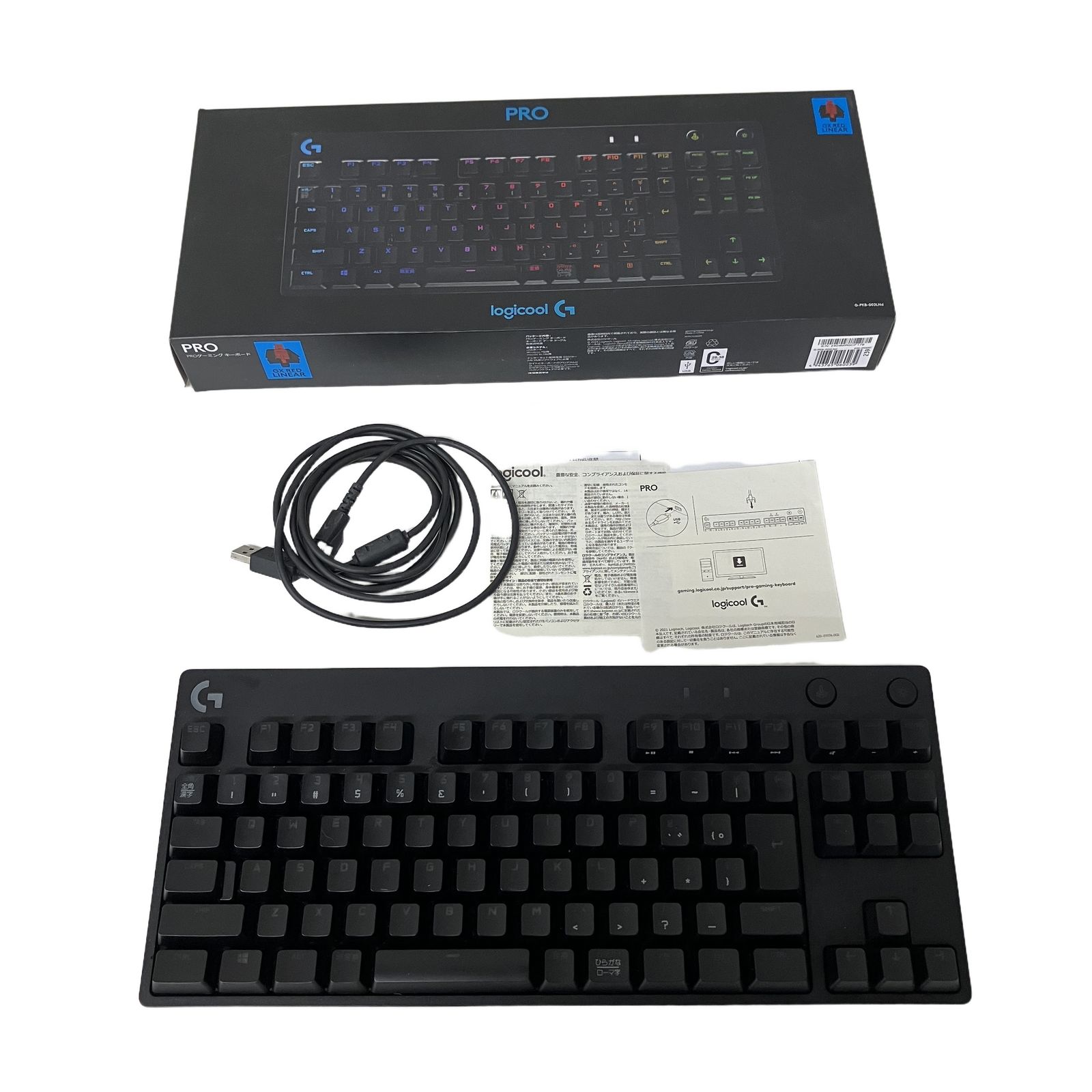 Logicool G PRO ゲーミング キーボード＆マウス セット 中古 - メルカリ