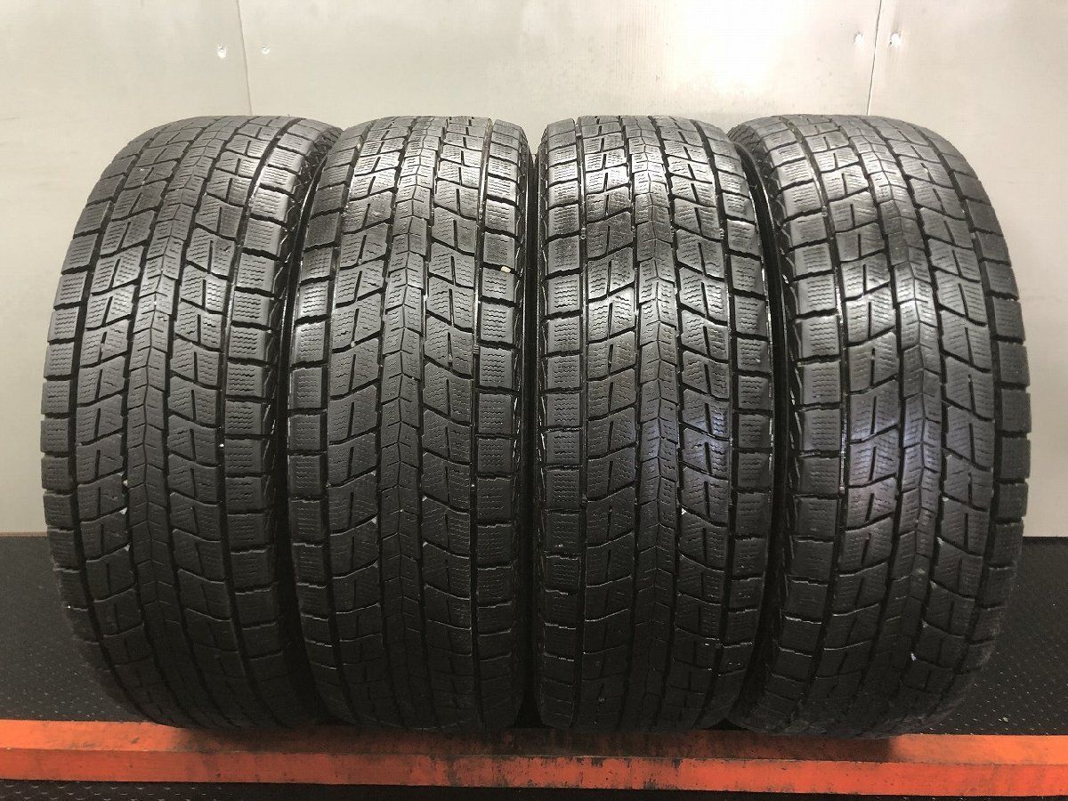 DUNLOP WINTER MAXX SJ8+ 225/60R18 18インチ スタッドレス 4本 24年製 バリ溝 ハリアー エクストレイル レクサスNX RAV4等　(STZ313)