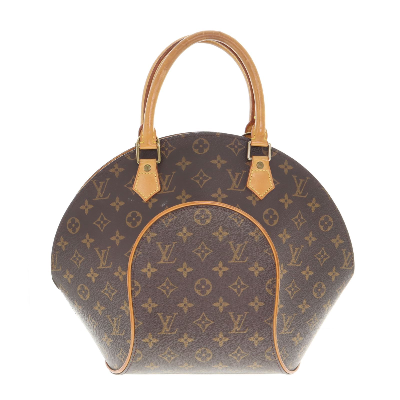 【中古】LOUIS VUITTON ルイ・ヴィトン M51126 エリプスMM モノグラム ハンドバッグ レディース メンズ バッグ ブラウン ブランド