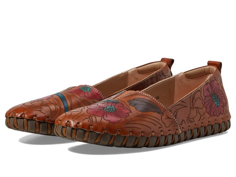 スプリングステップ レディース シューズ サンダル LArtiste by Spring Step Modesty Camel Multi キャメル