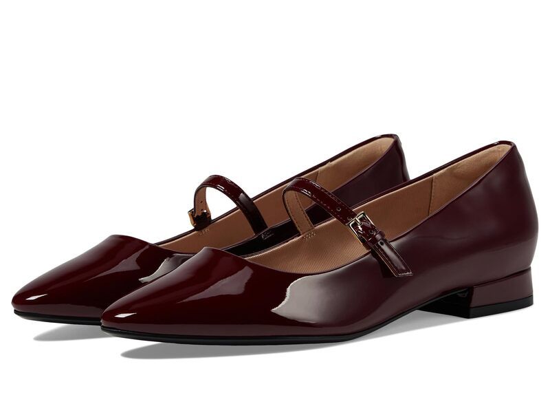 ロックポート レディース シューズ サンダル Rockport Taren Dark Red Patent レッド