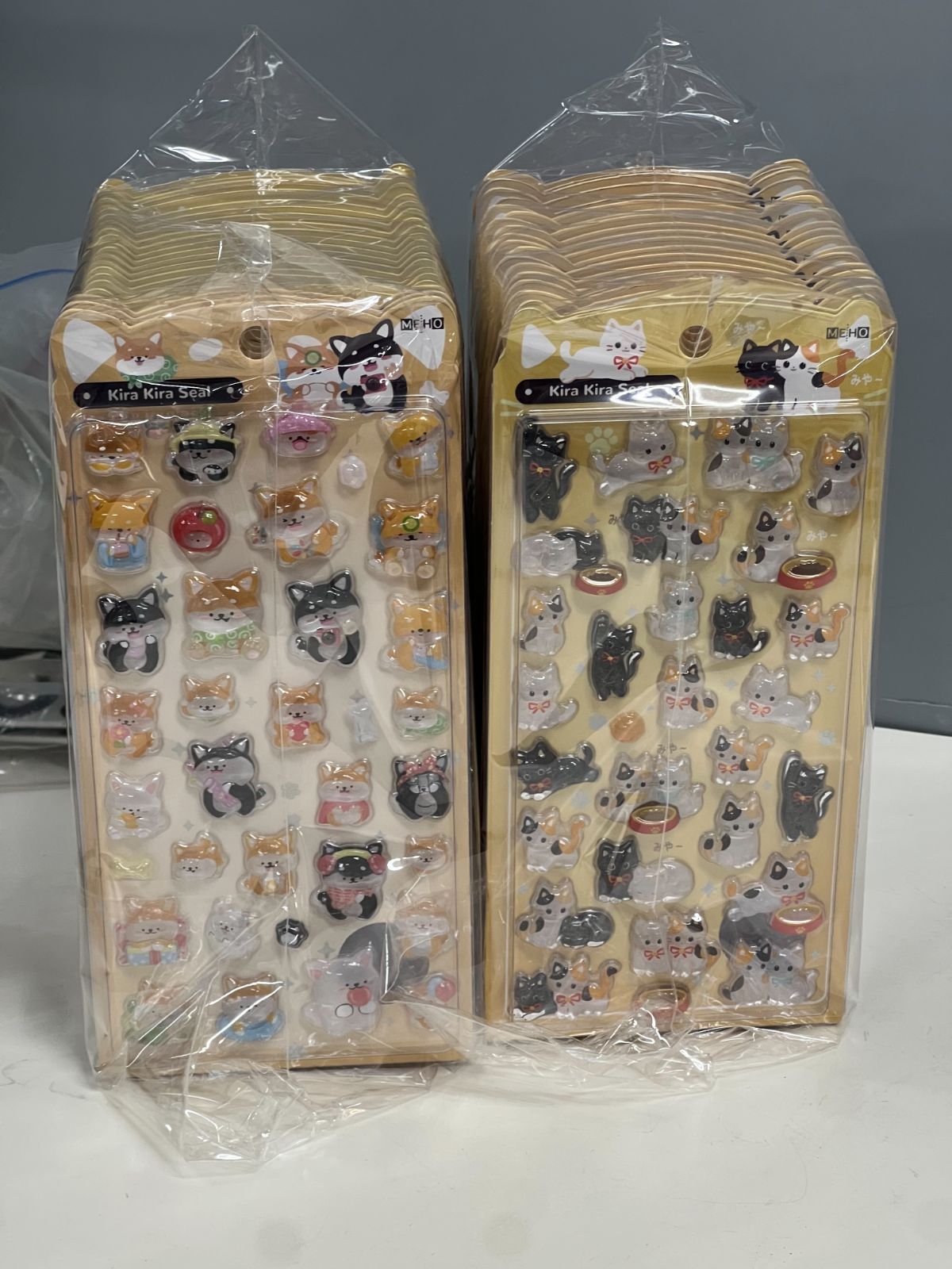 【新品未開封】キラキラシール ねこ・柴犬/40枚セット！ 新品未開封】キラキラシール ねこ・柴犬/40枚セット！ - メルカリ