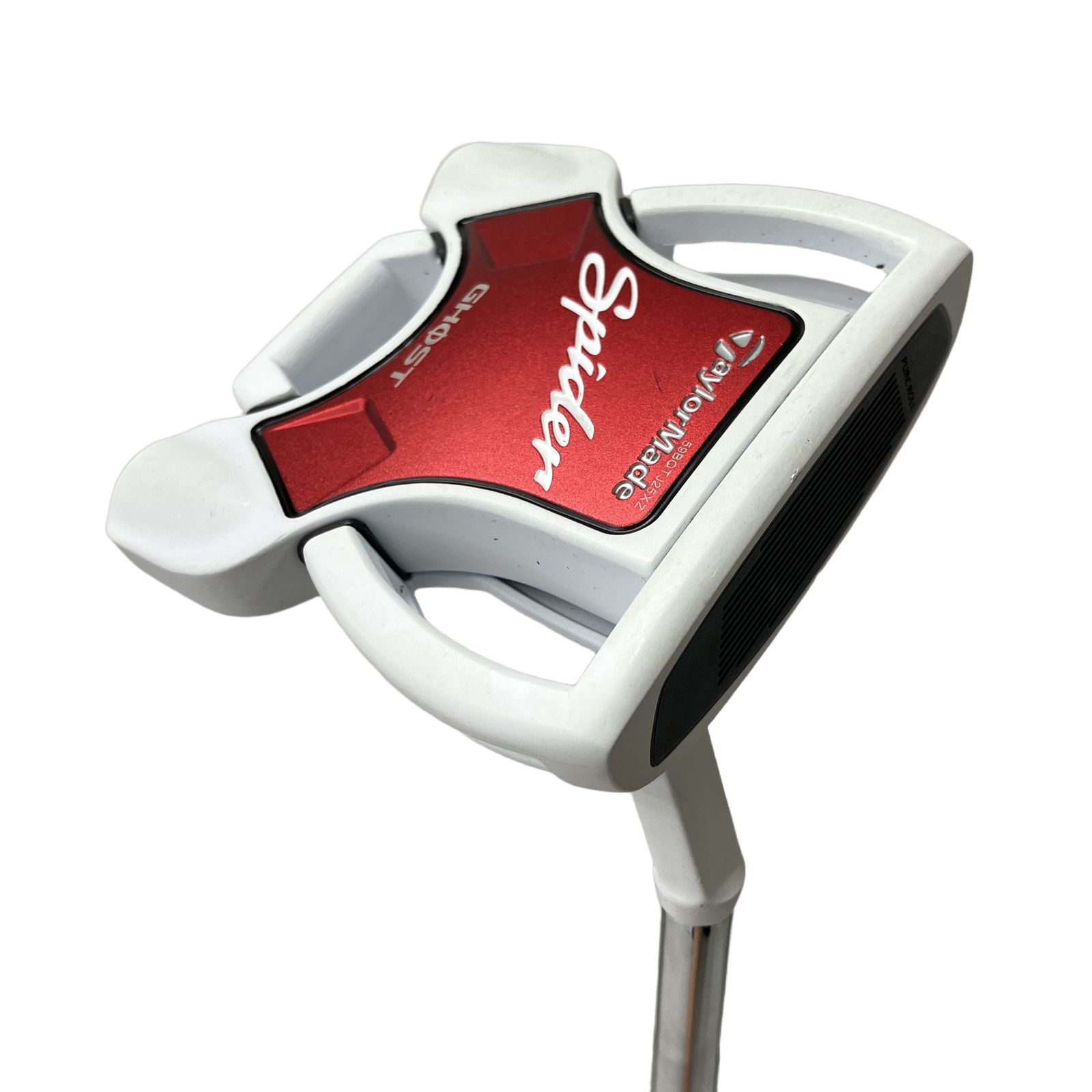 TaylorMade Spider Ghost White パター ダブルベンド ゴルフクラブ テーラーメイド 中古 W11370640