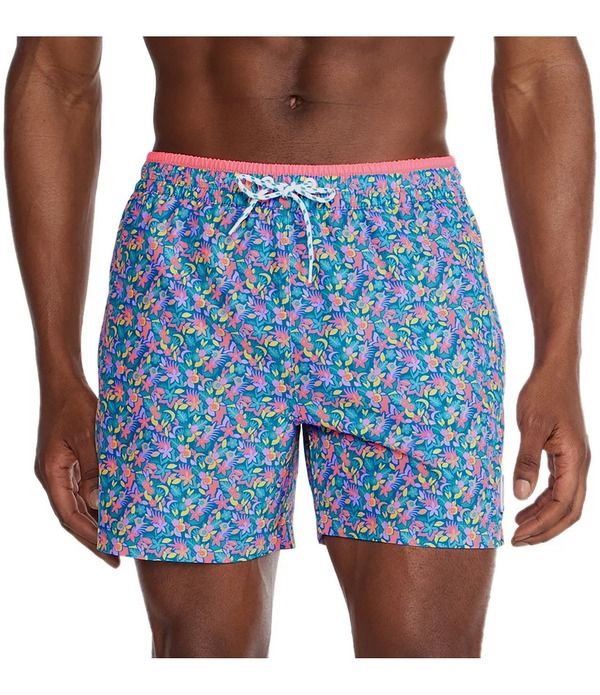 チャビーズ メンズ 水着 ハーフパンツ・ショーツ Chubbiespades Classic Lined 55 Inseam Swim Trunks Medium Blue ブルー
