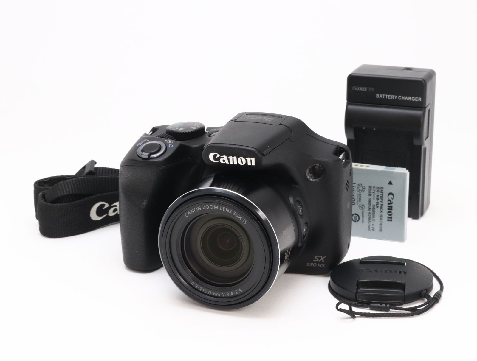 AB- (良品) Canon キヤノン PowerShot SX530 HS 初期不良返品対応 66-195