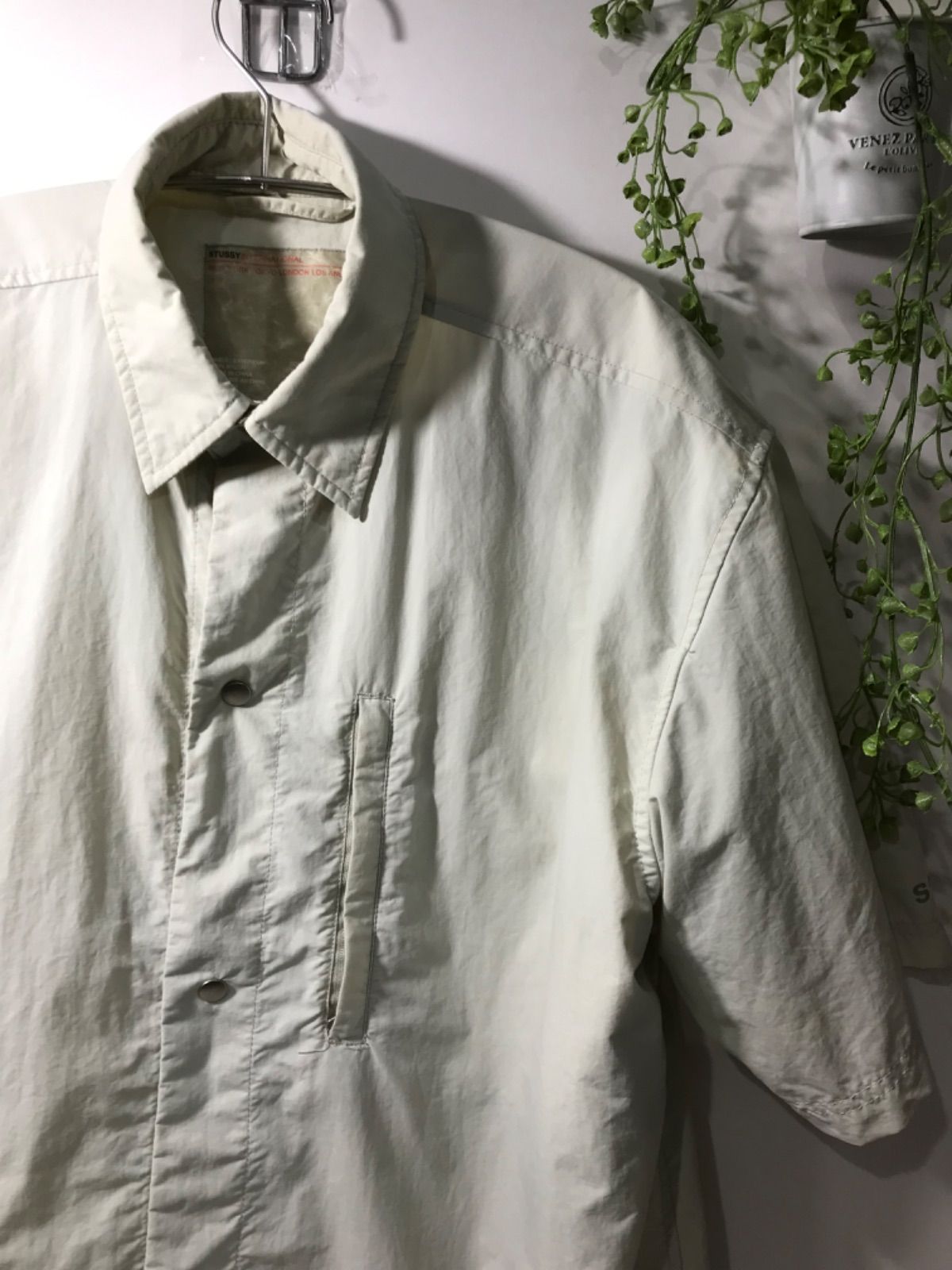 STUSSY 90's ナイロン S/Sシャツ