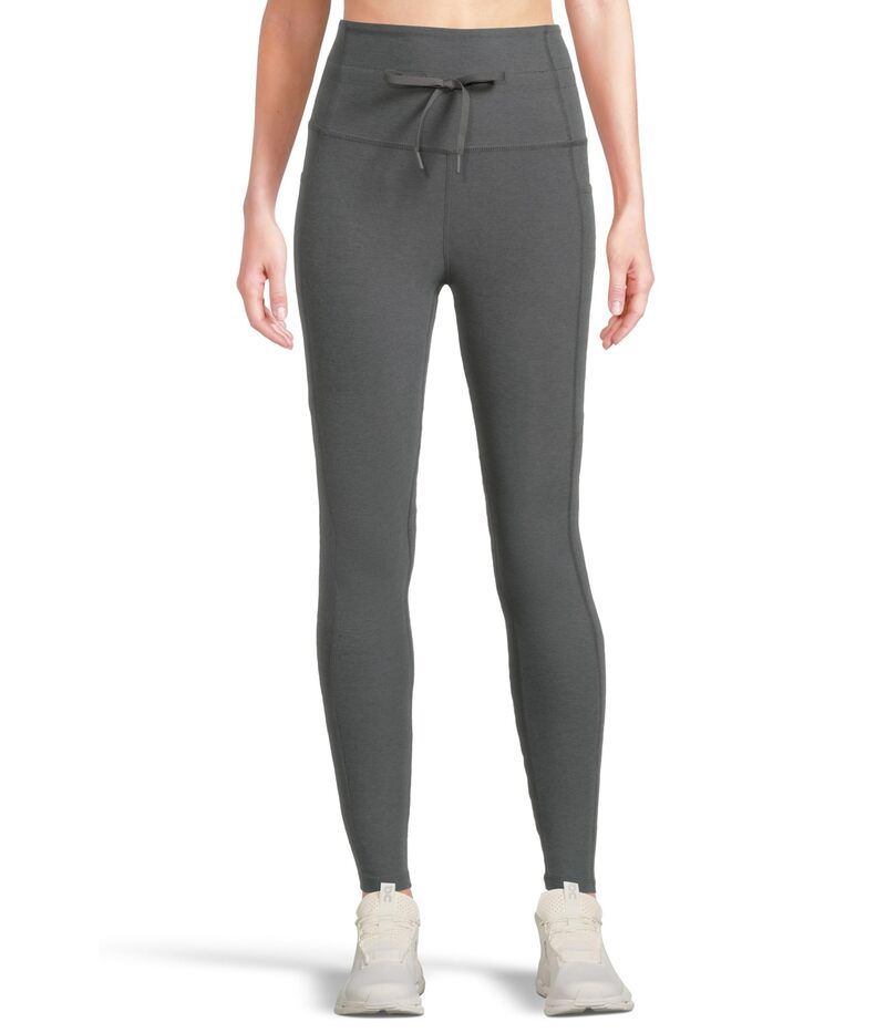 ビヨンドヨガ レディース ボトムス カジュアルパンツ ミディ Beyond Yoga Spacedye Go Pocket Midi Legging True Gray Heather グレー
