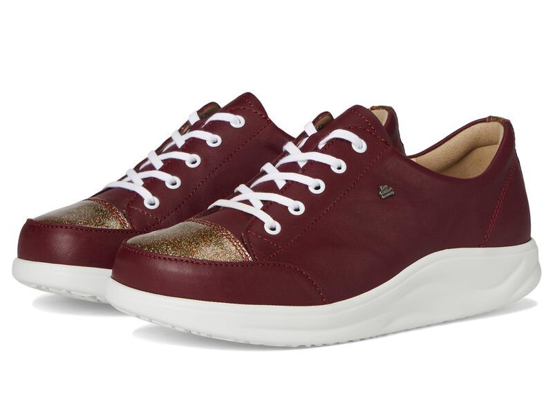 フィンコンフォート レディース シューズ スニーカー Finn Comfort Ikebukuro BordoOro NubukGlitter