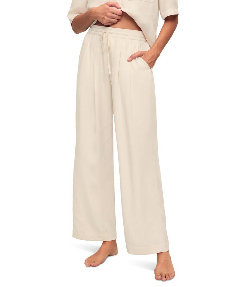 エバージェイ レディース ボトムス カジュアルパンツ Eberjey Tencel Woven Relaxed Pants Whitecap Grey グレー