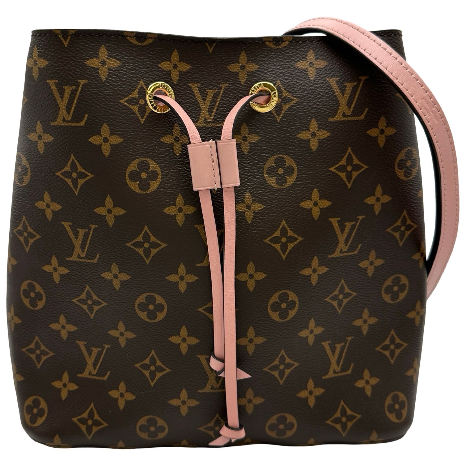 ルイ・ヴィトン LOUIS VUITTON ネオノエ M44022 ローズプードル モノグラムキャンバス レディース ショルダーバッグ