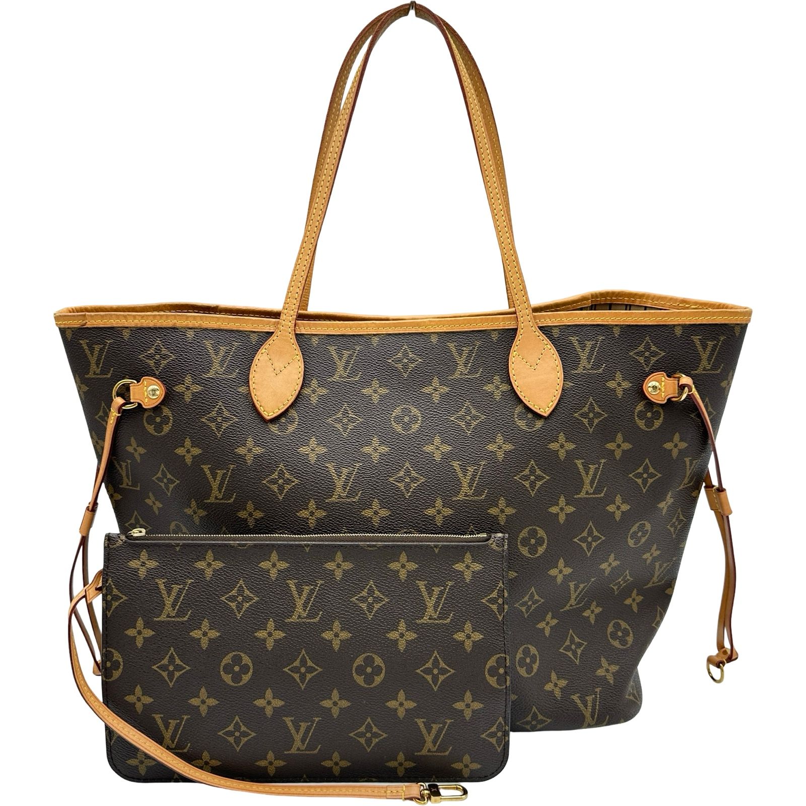 ルイ・ヴィトン LOUIS VUITTON ネヴァーフルMM M40995 ブラウン モノグラムキャンバス レディース トートバッグ
