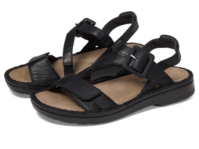 ナオト レディース シューズ サンダル Naot Castelo Soft Black Leat ブラック