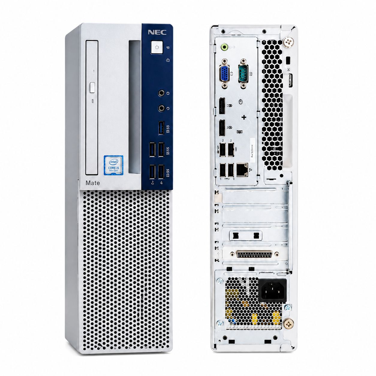 NEC Mate MKL36B デスクトップパソコン 第9世代 Core i3 9100 メモリ8GB 高速SSD256GB Windows11 Pro Office 2019搭載 整備済み品
