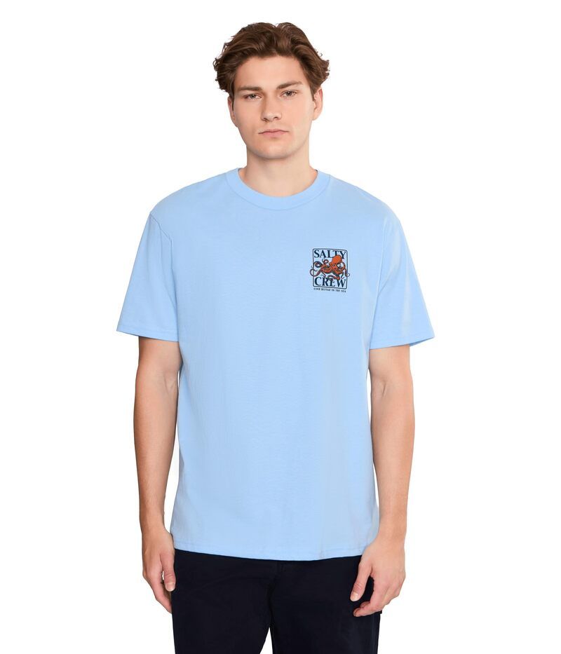 ソルティークルー メンズ トップス シャツ Salty Crew Ink Slinger Standard Short Sleeve Tee Clear Sky