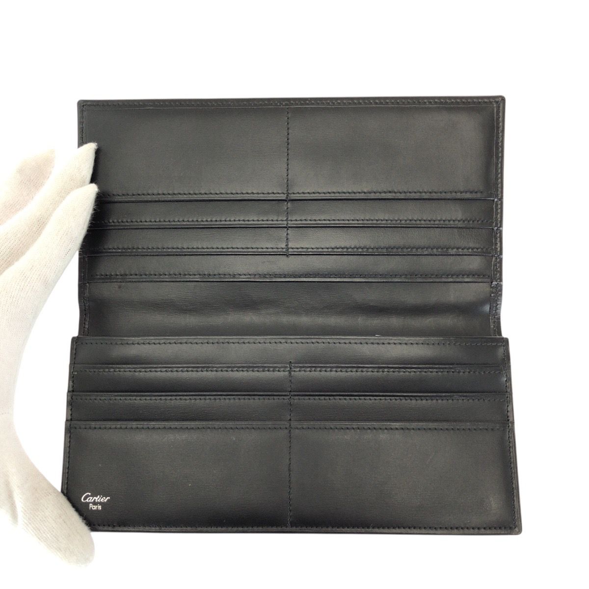 美品 CARTIER カルティエ パシャ ドゥ カルティエ ブラック 黒 