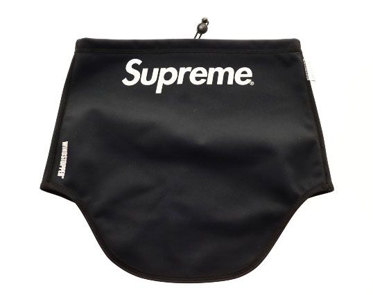 シュプリーム SUPREME 22AW WINDSTOPPER NECK GAITER BLACK ウィンドストッパー ネック ゲイター ネックウォーマー ブラック 【ブランド古着ベクトル】【中古】☆AA★260619