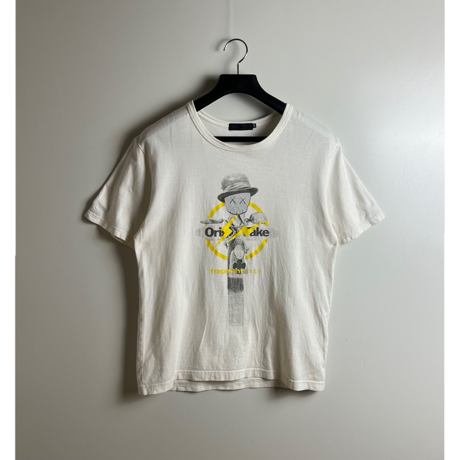 Original Fake 12ss KAWS × FRAGMENT Photo Tee 3 L オリジナル 