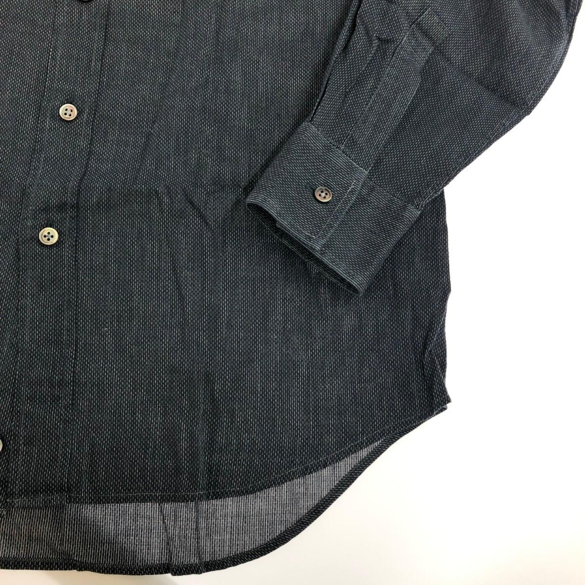 Paul Smith ポールスミス 長袖シャツ サイズ:M コットン ブラック