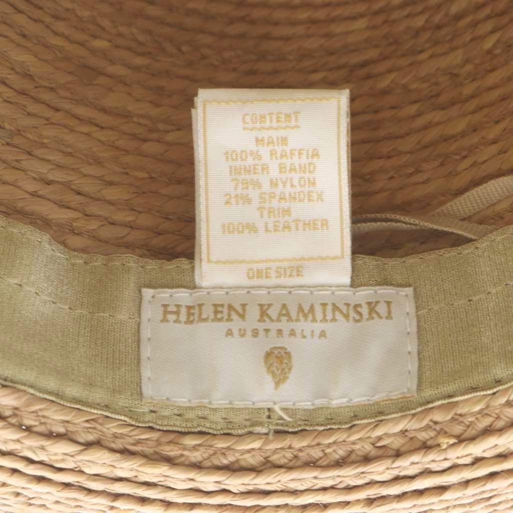 ヘレンカミンスキー HELEN KAMINSKI HINA ラフィアハット 帽子 麦わら