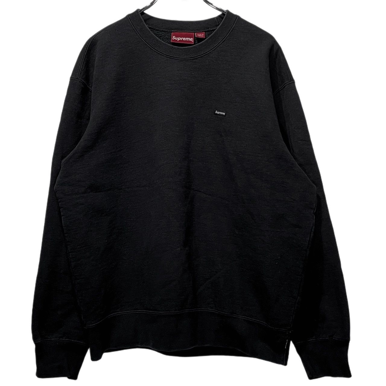 Supreme24FW発売Small Box Crewneck黒M美品スウェット Supreme シュプリーム サイズM Small Box Crewneck Black スモール