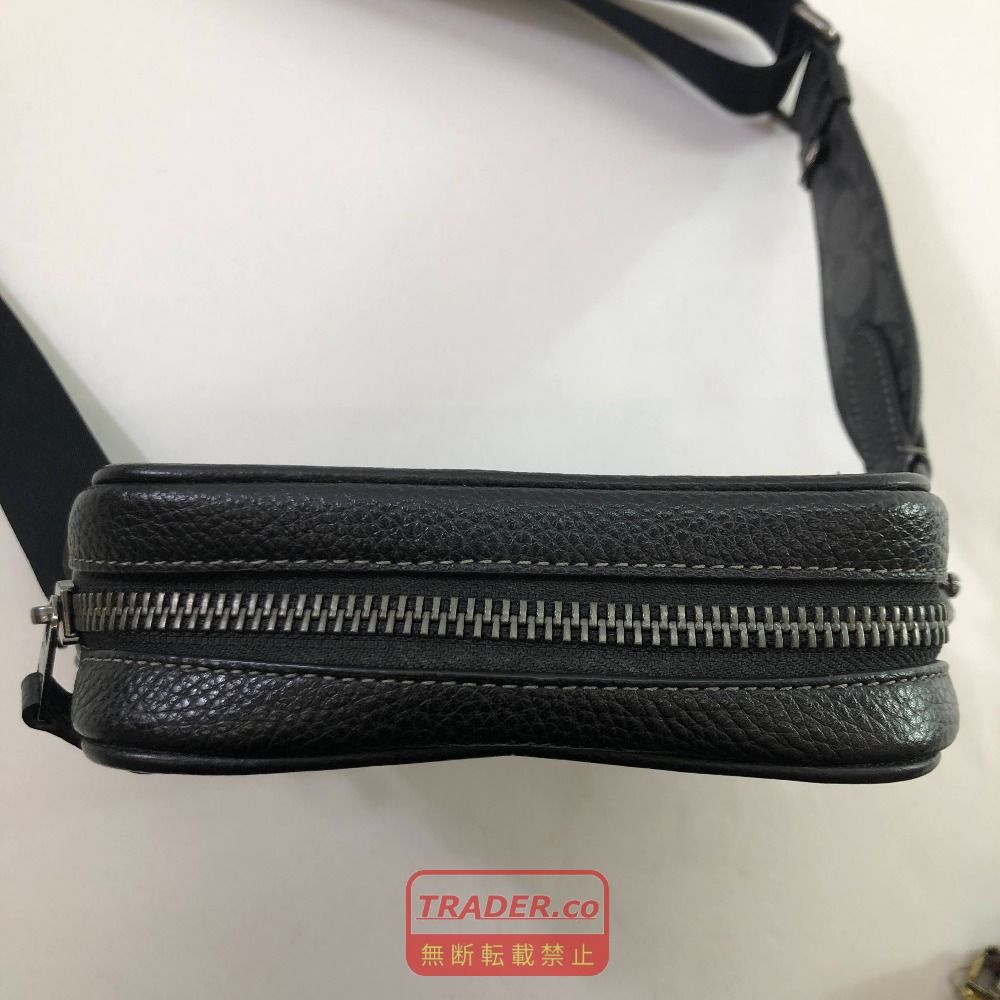 04w7362□※【中古】COACH コーチシグネチャーサリバン クロスボディ
