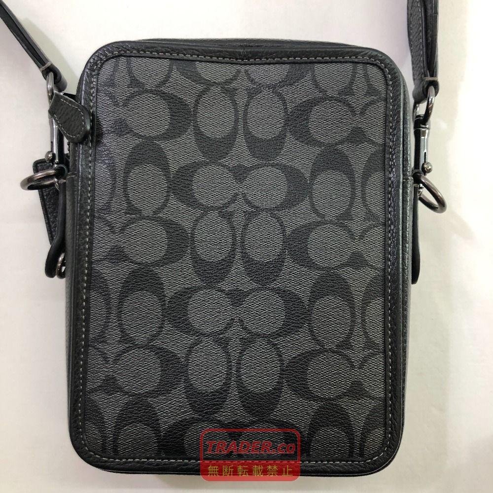 04w7362□※【中古】COACH コーチシグネチャーサリバン クロスボディ