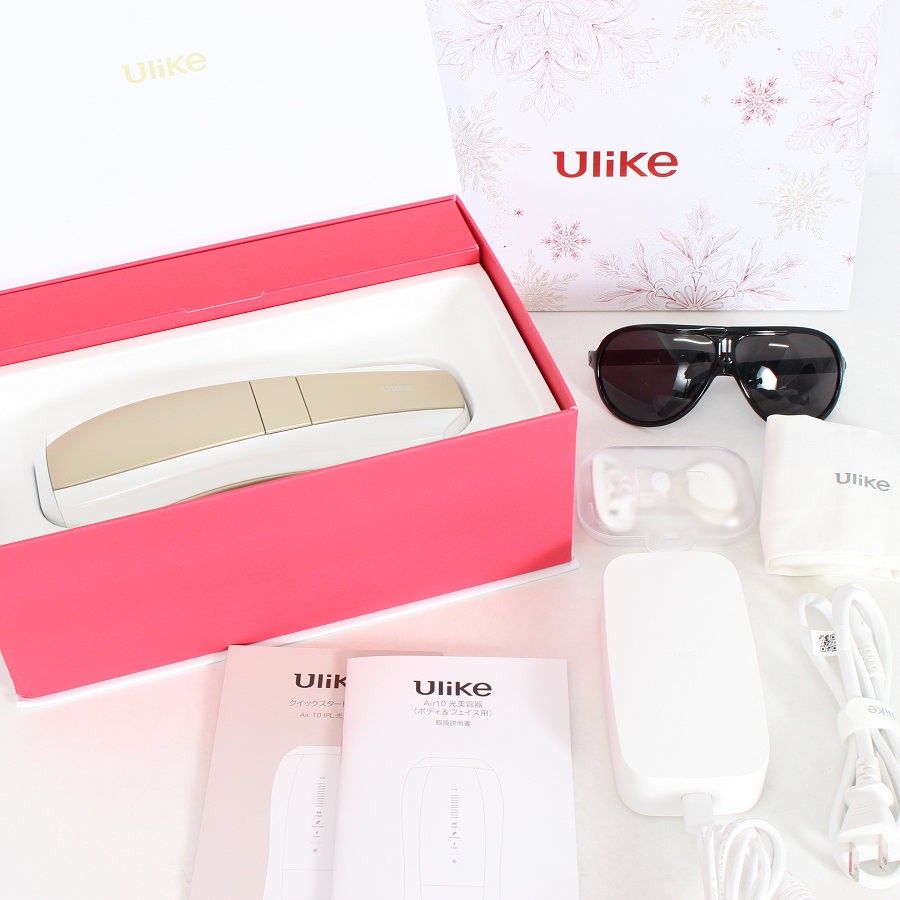 美品】Ulike Air 10 IPL光美容器 UI20WG ホワイトゴールド 脱毛器
