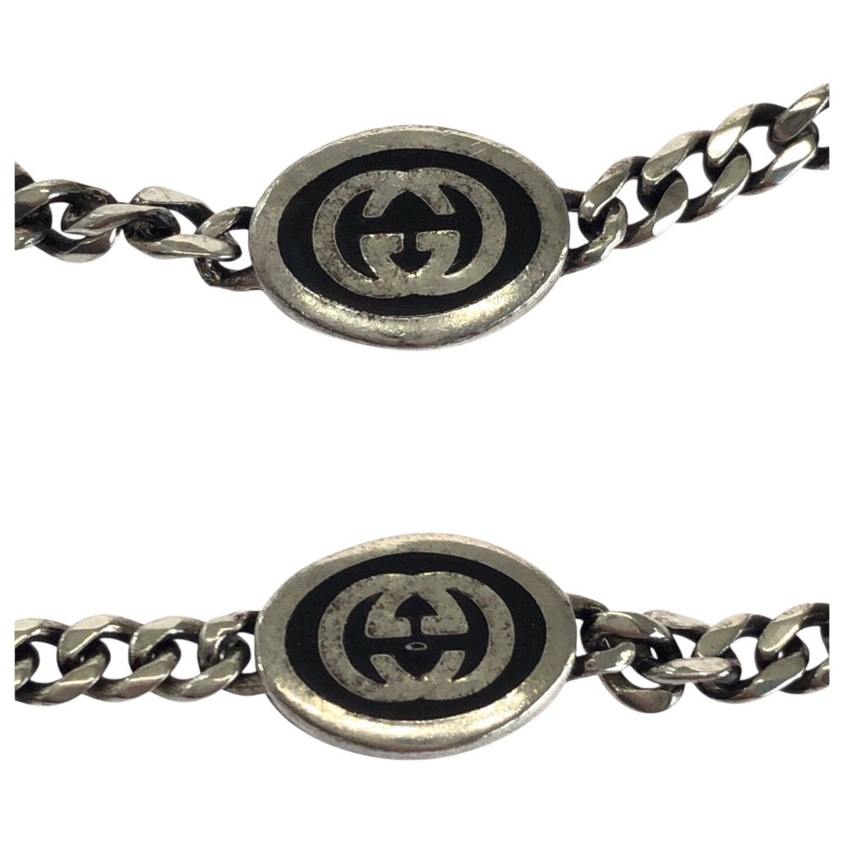 美品 GUCCI グッチ インターロッキングG シルバー シルバー925 678657