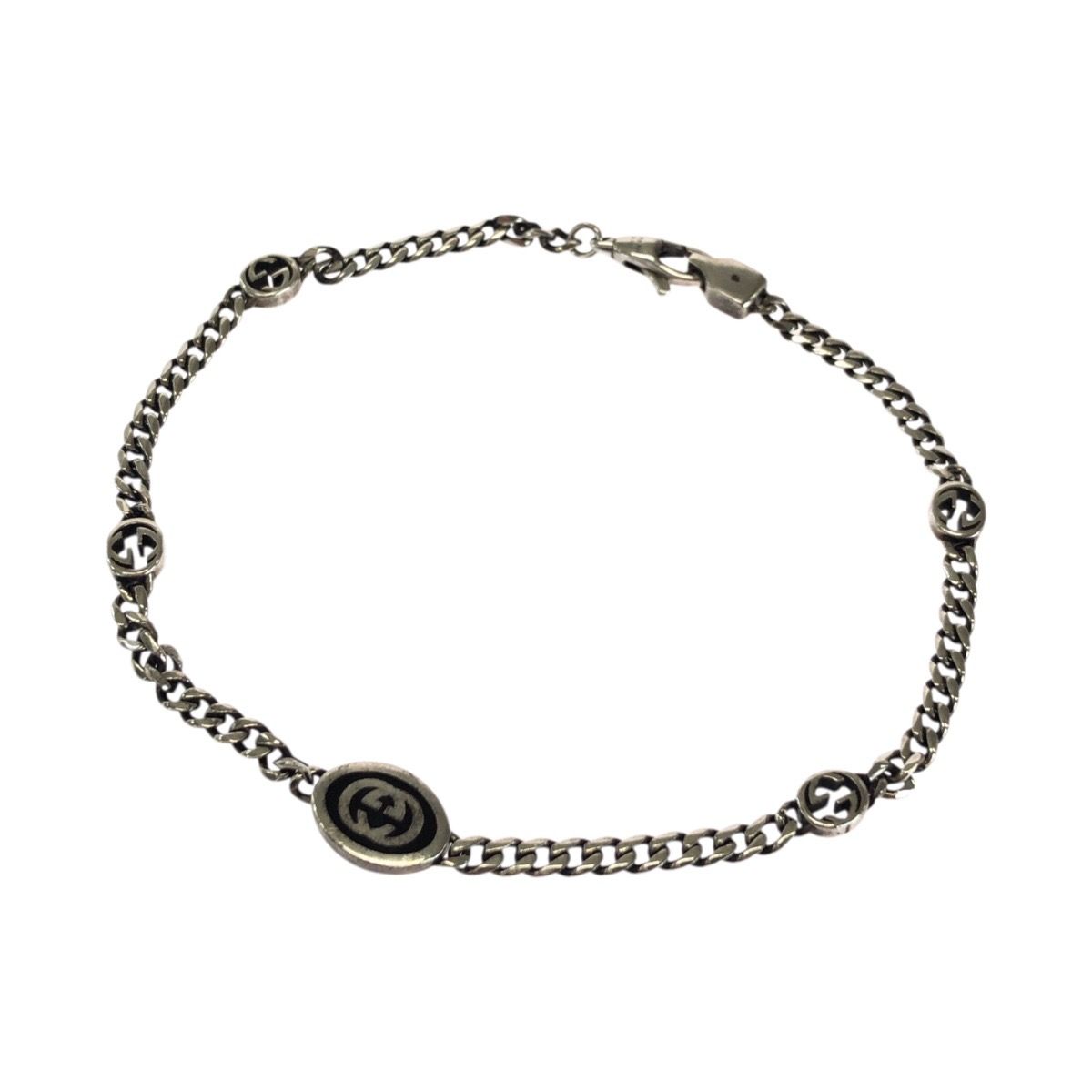 美品 GUCCI グッチ インターロッキングG シルバー シルバー925 678657 