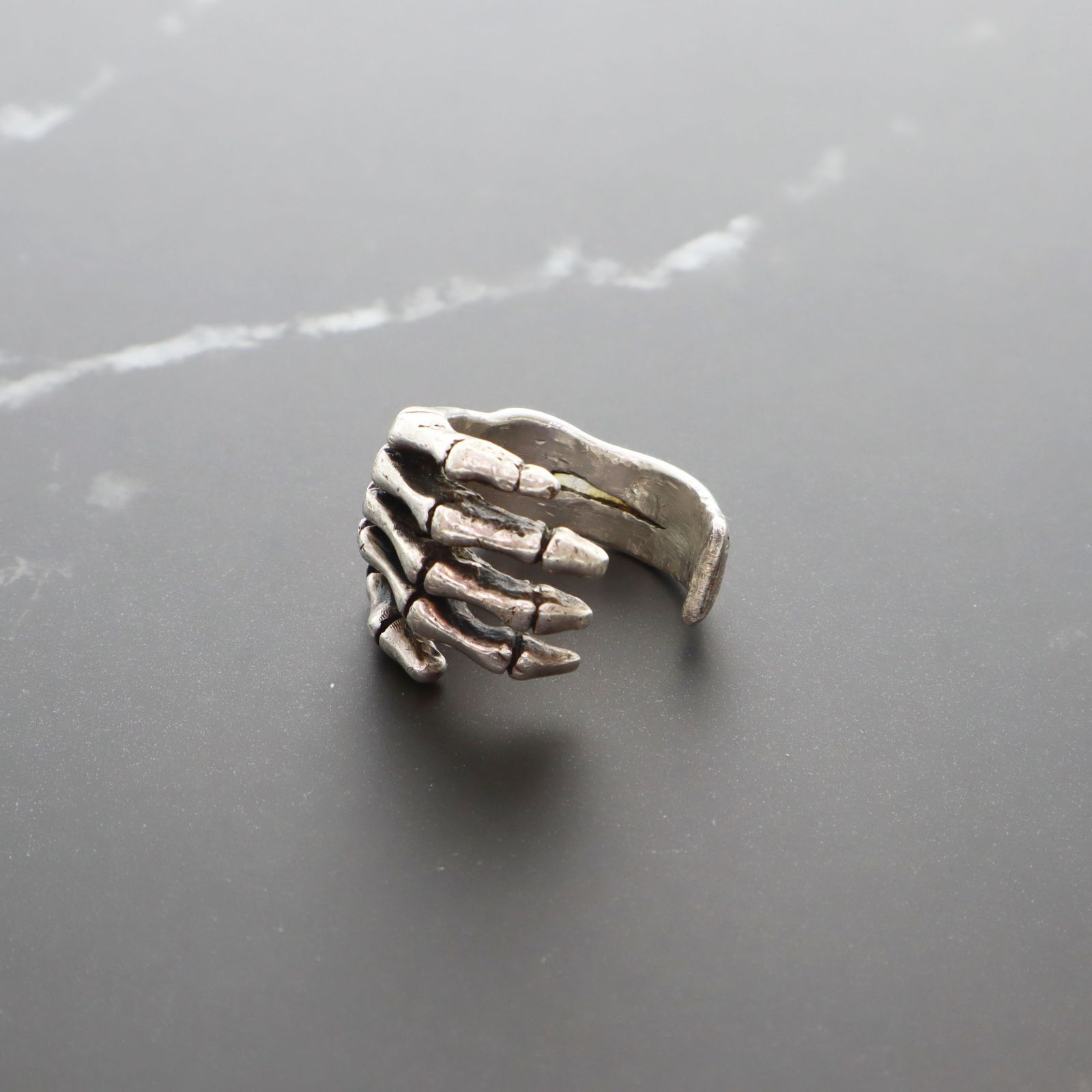 【中古】SV925 ファッションリング 18.9g 23号 シルバー 銀 アクセサリー