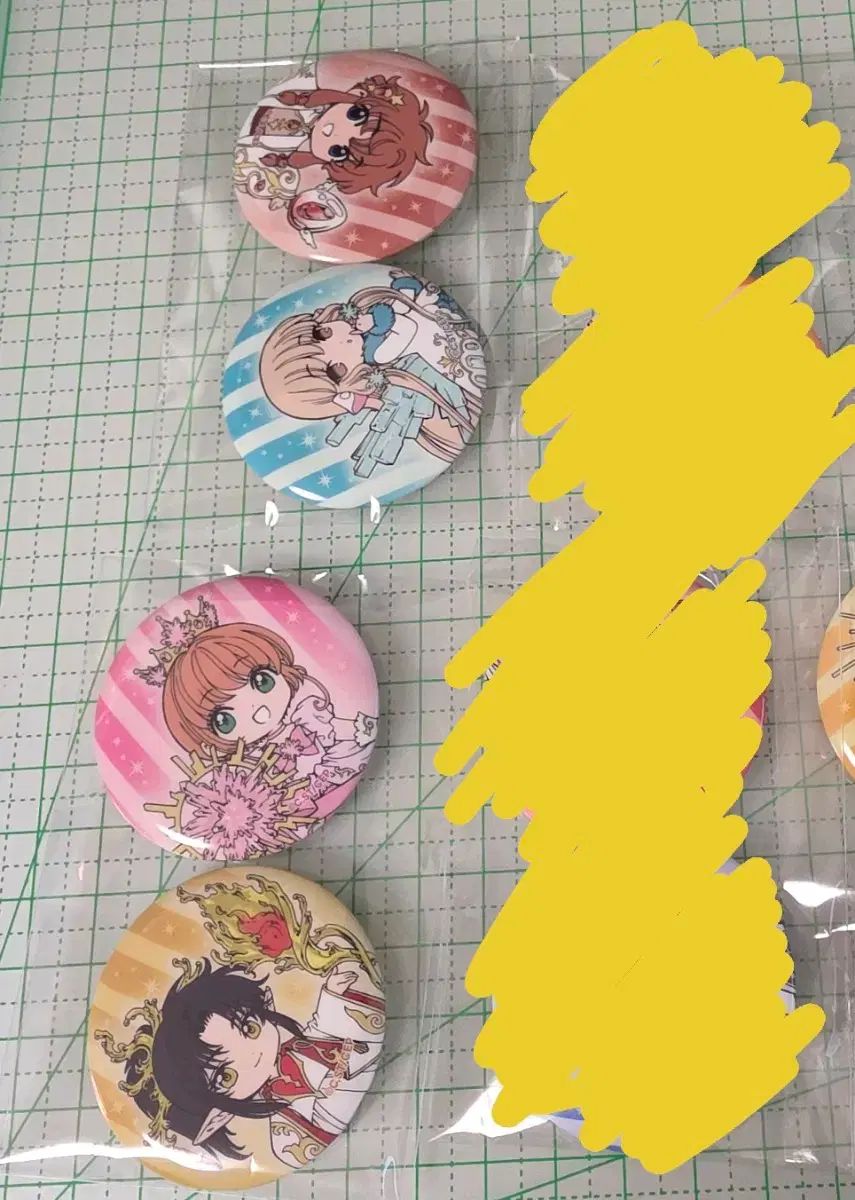 CLAMP展示後 購入特典缶バッジまとめ さくら ASURA ちい みさき
