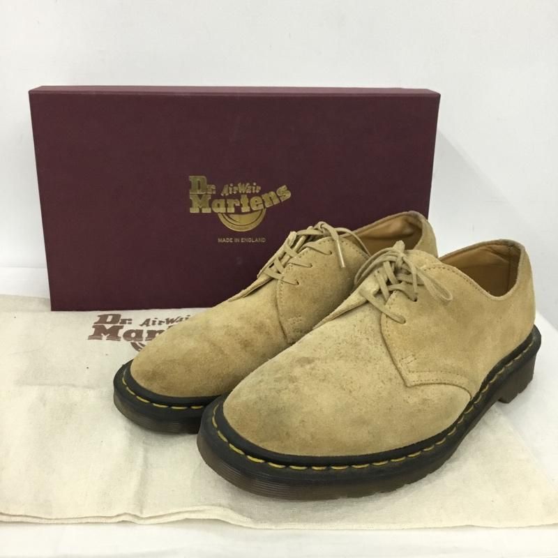 Dr.Martens ドクターマーチン カジュアルシューズ 1461 3ホール UK8 スエード 箱有 イングランド製