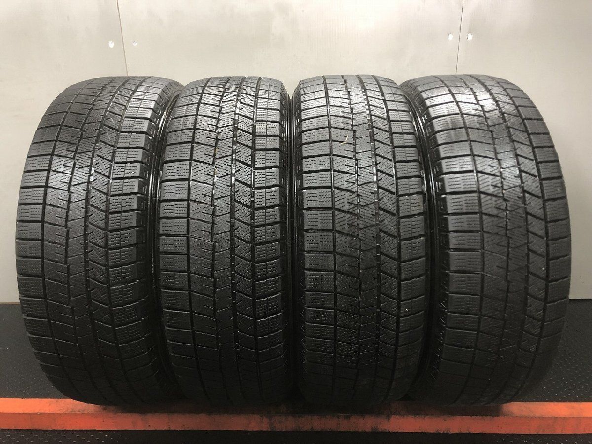 DUNLOP WINTER MAXX WM03 225/60R18 18インチ スタッドレス 4本 25年製 バリ溝 40アルファード 40ヴェルファイア レクサスNX等　(STZ294)