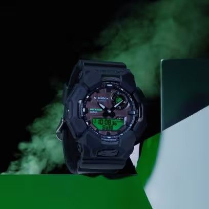 G-SHOCK GA-B010BEG-1AJF BLACK AND ELECTRO GREEN ジーショック