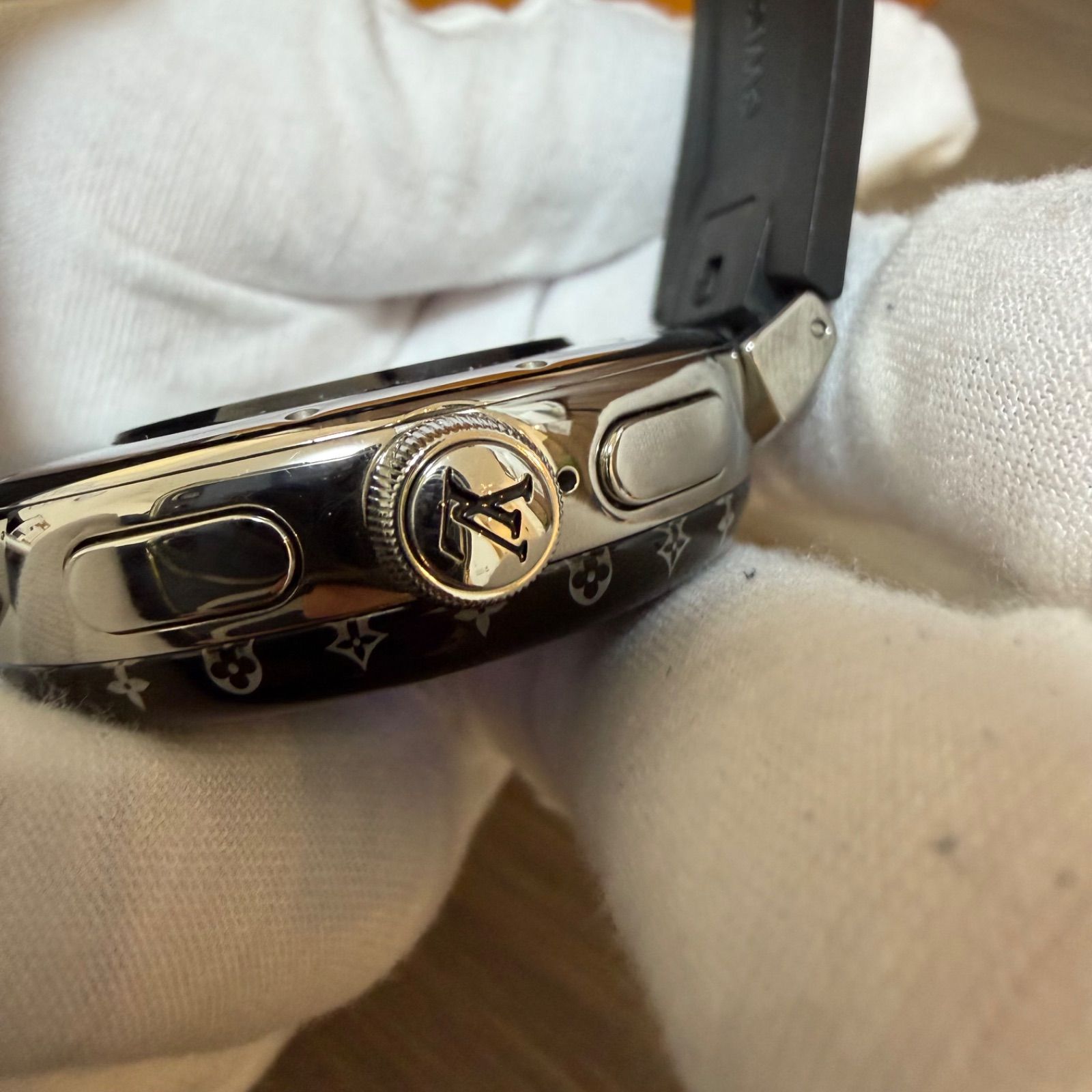 i)LOUIS VUITTON ルイヴィトン タンブール ホライゾン QAD0 替えベルト