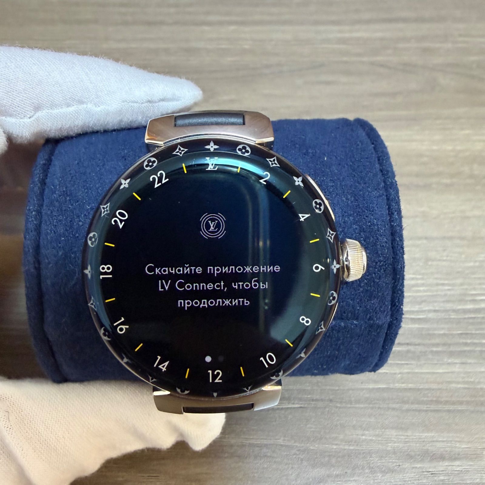 i)LOUIS VUITTON ルイヴィトン タンブール ホライゾン QAD0 替えベルト