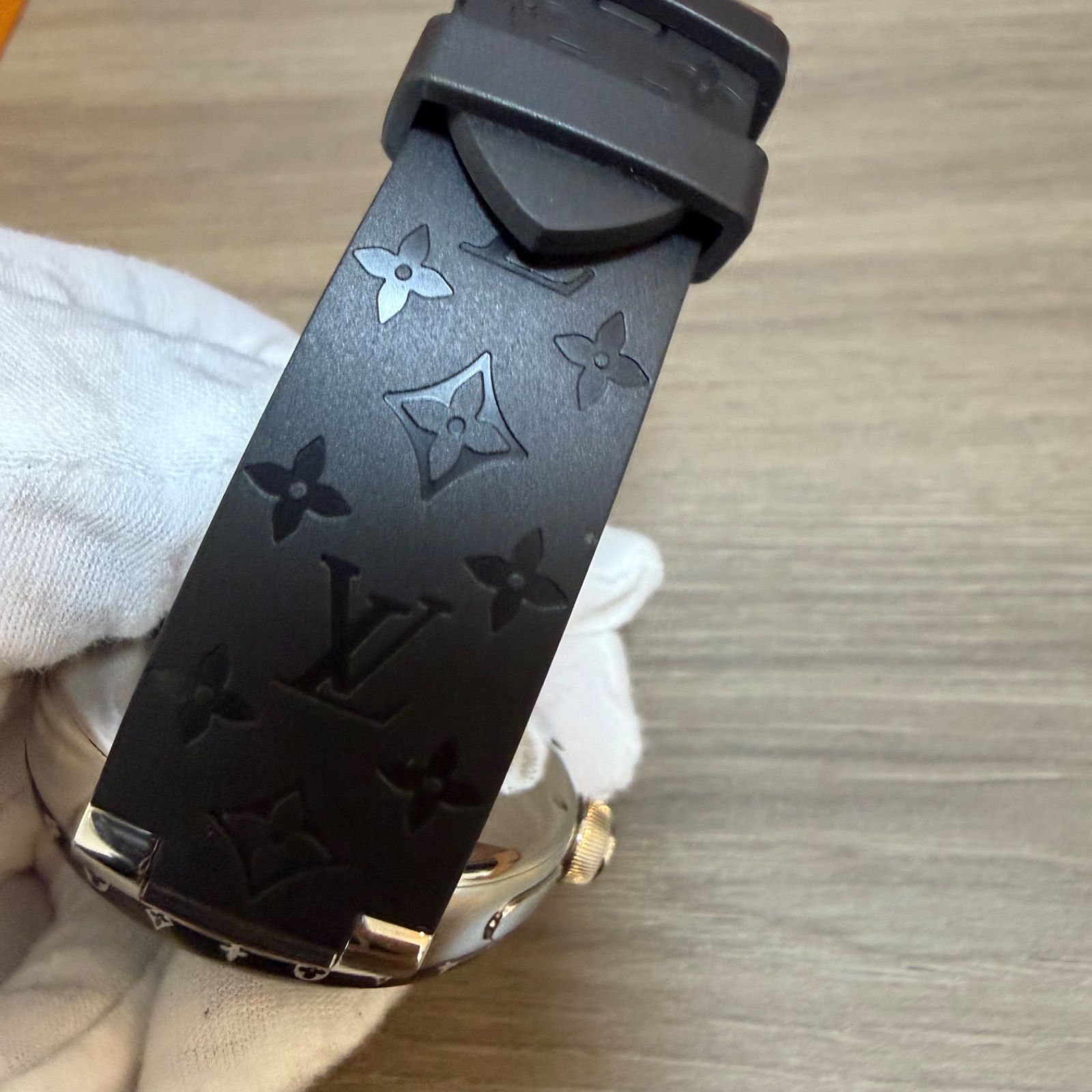 i)LOUIS VUITTON ルイヴィトン タンブール ホライゾン QAD0 替えベルト