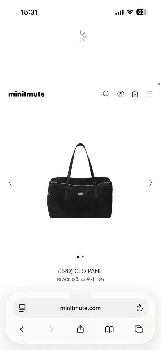 MINITMUTE clo pane 新品