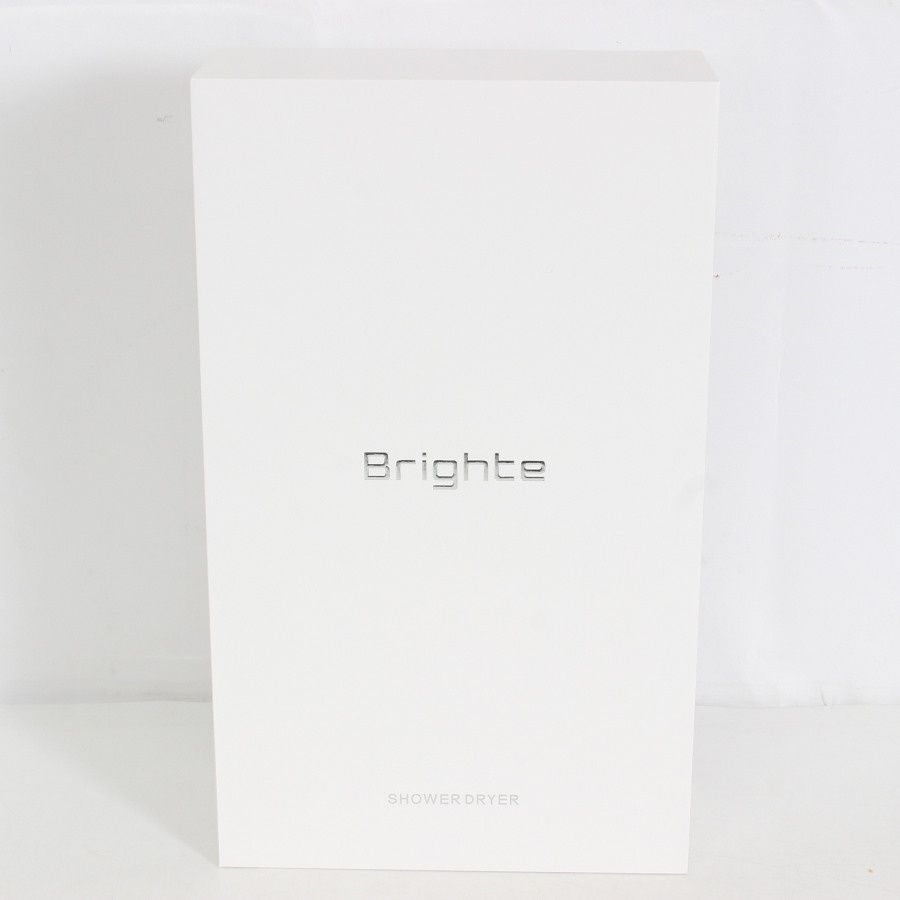 美品】Brighte SHOWER DRYER BRT-SD173WH ホワイト ヘアドライヤー