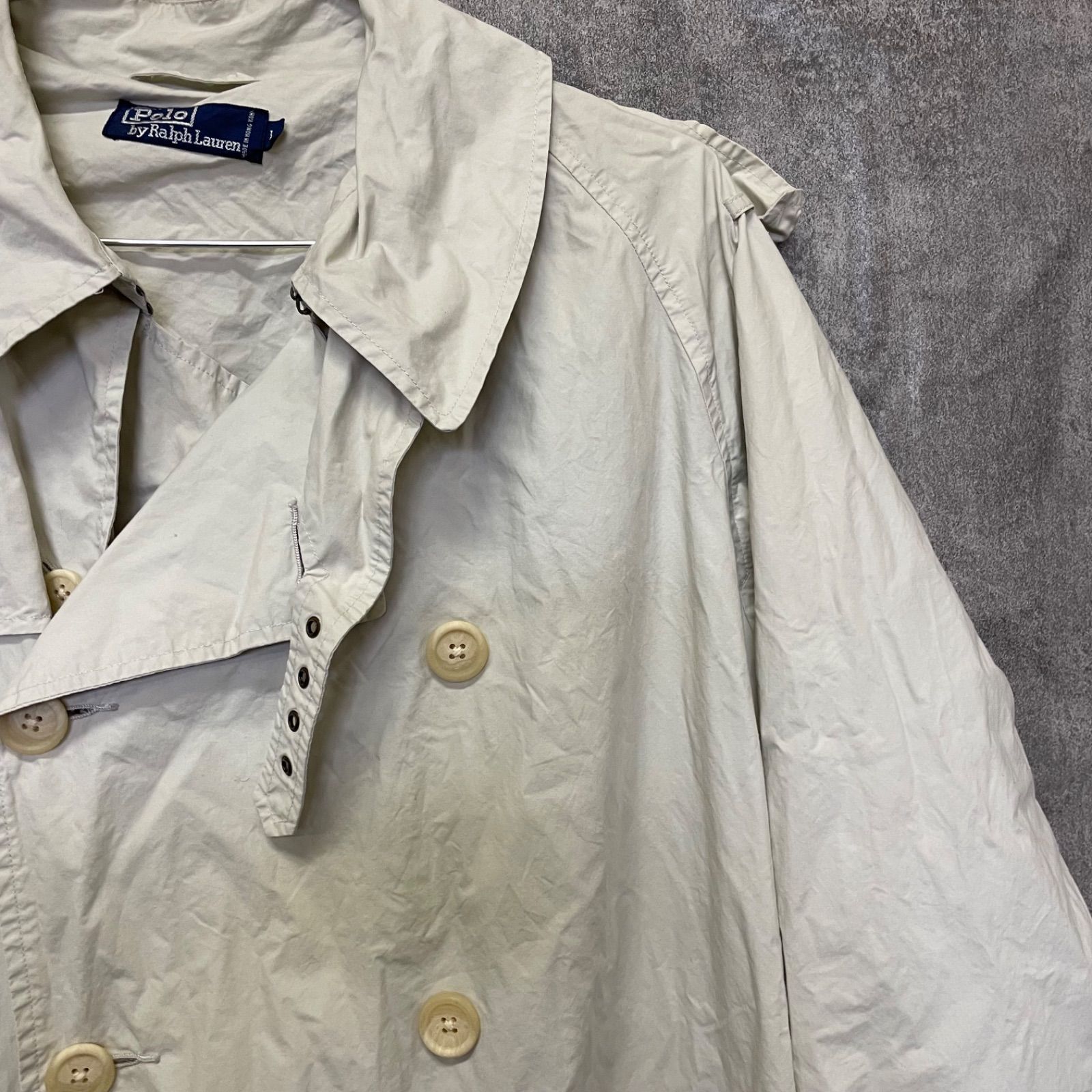 k-582】Polo by Ralph Lauren ポロバイラルフローレン L トレンチ 